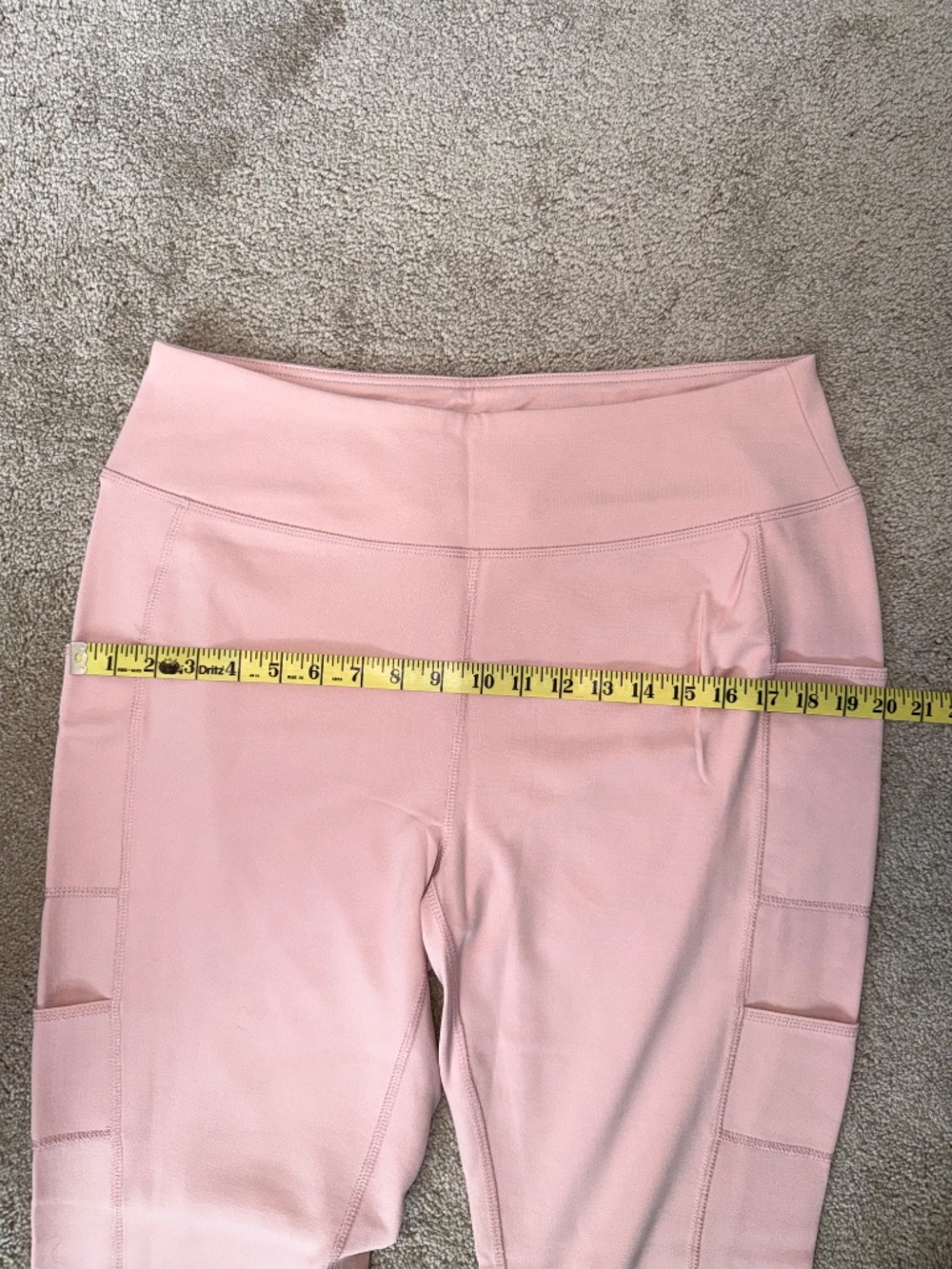 NWT Jaanuu Ponte Collection Blush Pink Choker Neck Scrub Set Flare Pants Women’s - Picture 13 of 16